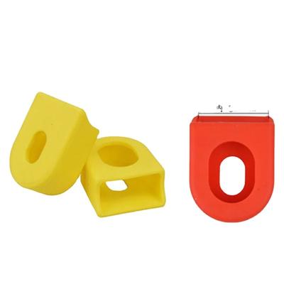 1PairBicycle Protective Gear Protector Silicone Sleeve Pedal Crankset Protective Case Mountain Road Bike Cycling MTB Accessories