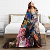 Rauw Alejandros  Blanket Quality Soft Warm  Throw Blanket Spring Decorative Couch Bed Novelty Bedspread