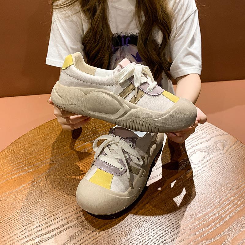 Little White Shoes Are Popular, Breathable and Light Casual Women's Shoes, Spring 2025 New Soft-soled Versatile Sports Shoes for Women