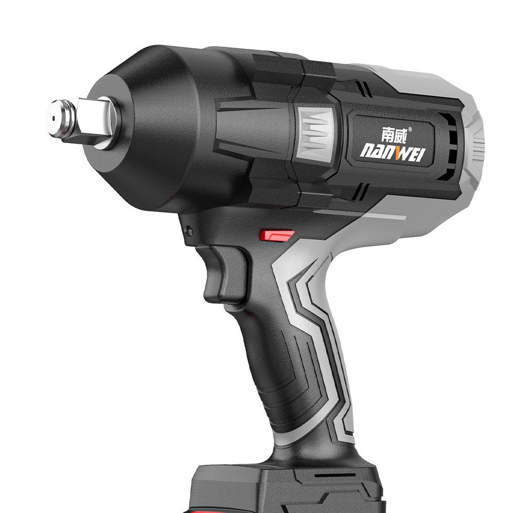 NANWEI Brushless Impact Electric Wrench, Lithium Battery 600N High Torque 5.0Ah/7.5Ah, Electric Lifting Tower Wrench, Cordless Screwdriver