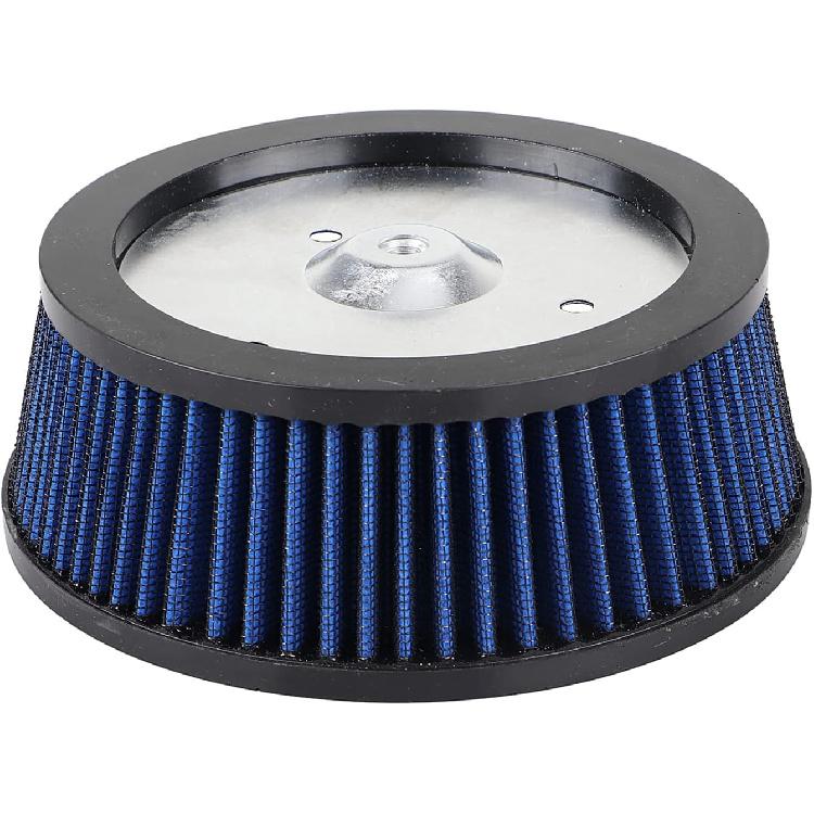 Sucker Air Cleaner Element Replacement For Harley Dyna 1999-2017 Softail 2000-2015 Touring 1999-2007, Blue (Except 2008-2016 Touring/Trike)