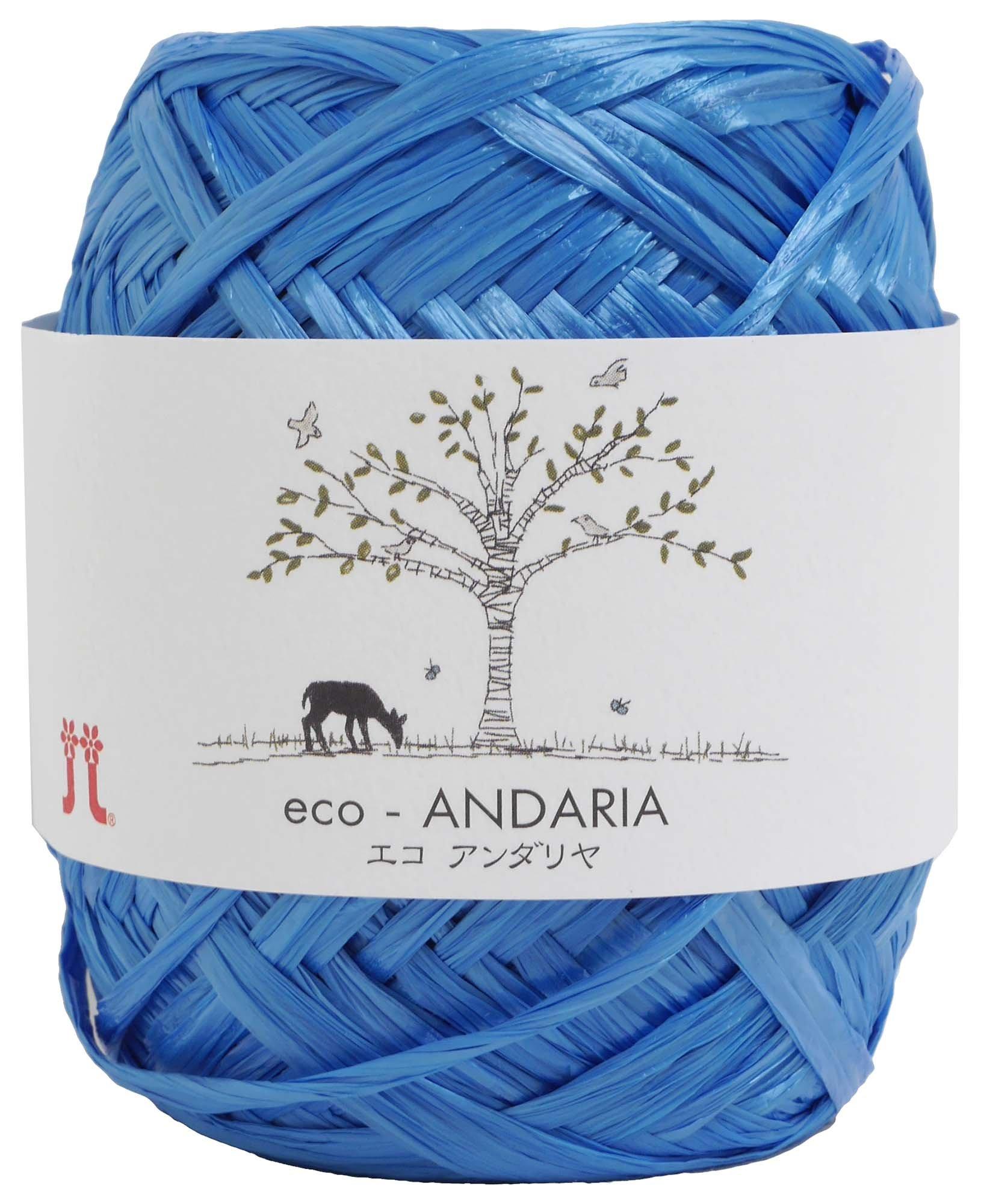

Hamanaka Eco Andalya Craft Thick Light Blue 40g 80m 5 Ball Set 0200 col.20 Approx.