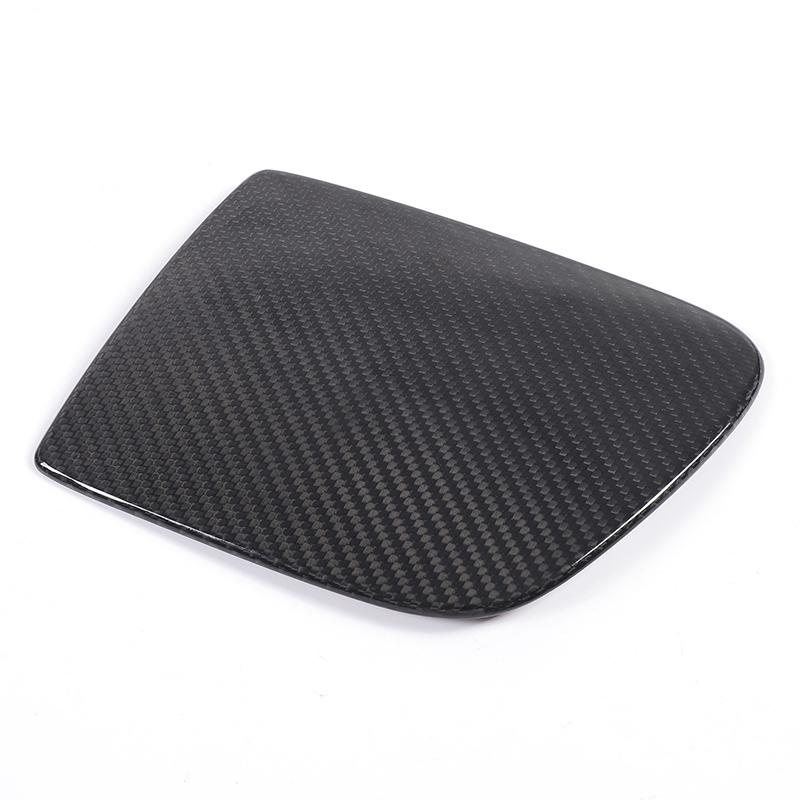Real Carbon Fiber Car Fuel Tank Cap Decoration Cover Stickers For Chevrolet Corvette C6 2005-2013 Auto Exterior