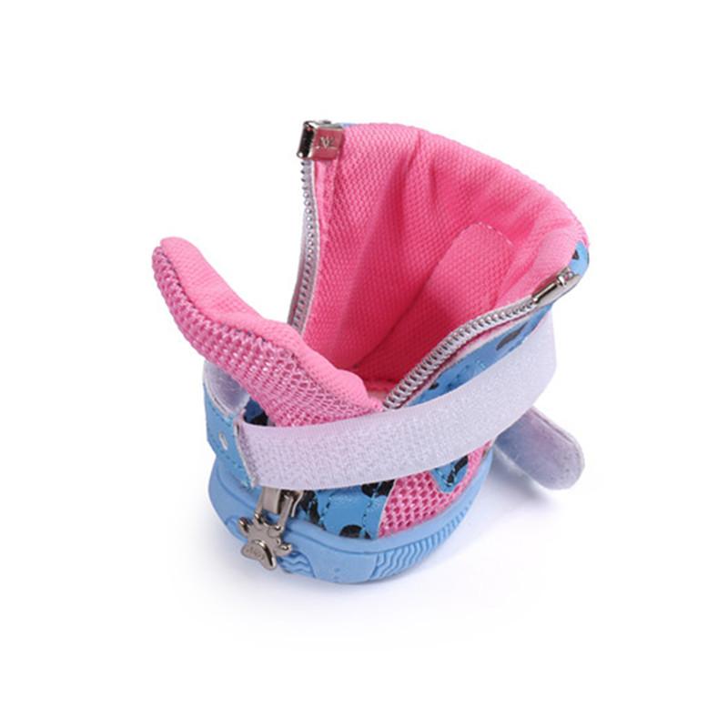 Spring Summer Pet Dog Shoes Breathable Mesh Dog Sport Boots Anti-Slip Small Dog Shoes for Teddy Chihuahua