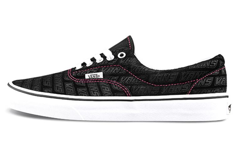 Vans Era Низкие Повседневные Кеды для Скейтбординга Унисекс Черный Алфавит VN0A4U39X00 36