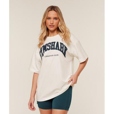 CollegiaTe Grafik-T-Shirt Gs weich weiß B4c7w Wcmy