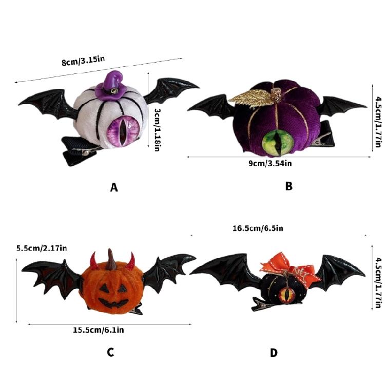 1PC Halloween Costume Hair Accessories Fashion Hair Clip For Infants Kids Safe Decorative Hairpins Travel Friendly