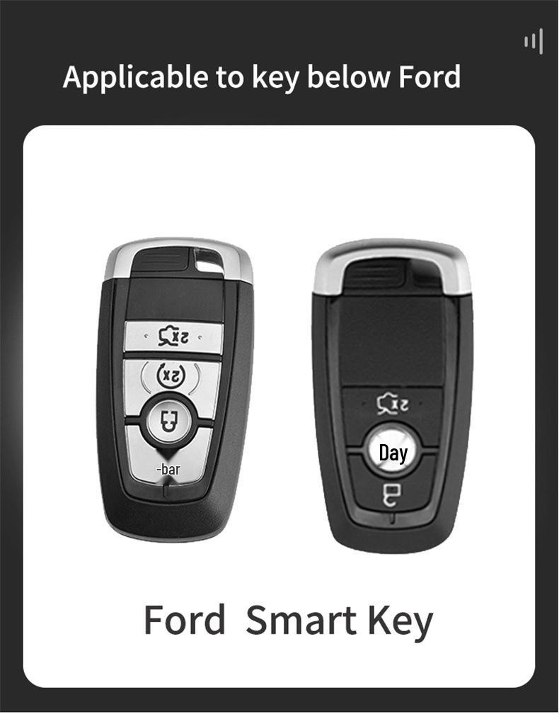 Zinc Alloy Key Cover for Ford Escort, Mondeo, Explorer, Equator, Taurus, Edge, Focus
