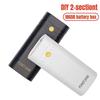 DIY Power Bank Box For Phone Electronic Charging Batteries 6000mAh 5V 2X 18650 Power Bank Case USB Type-C Battery Charger Case