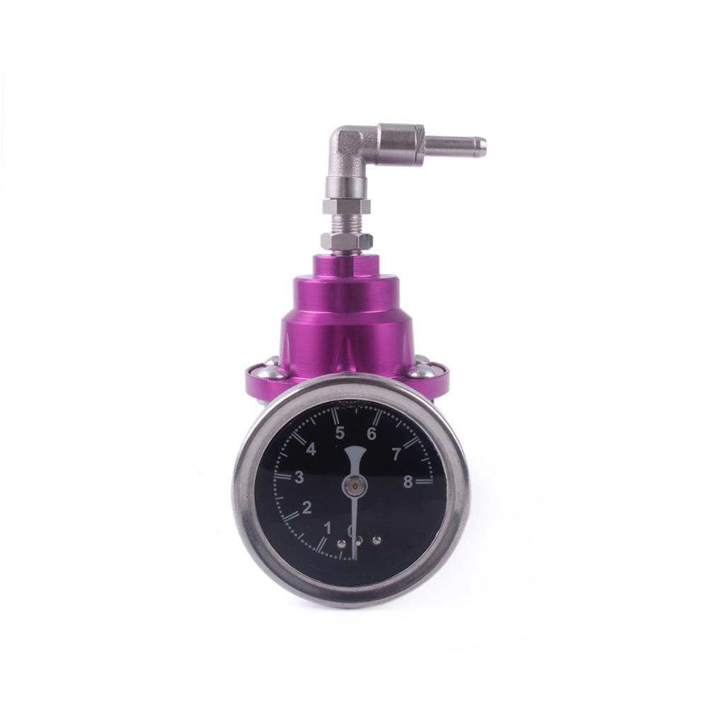 Universal Adjustable Fuel Pressure Regulator Tomei Type With Original Gauge and Instructions AN6 1/8NPT  RS-FRG003