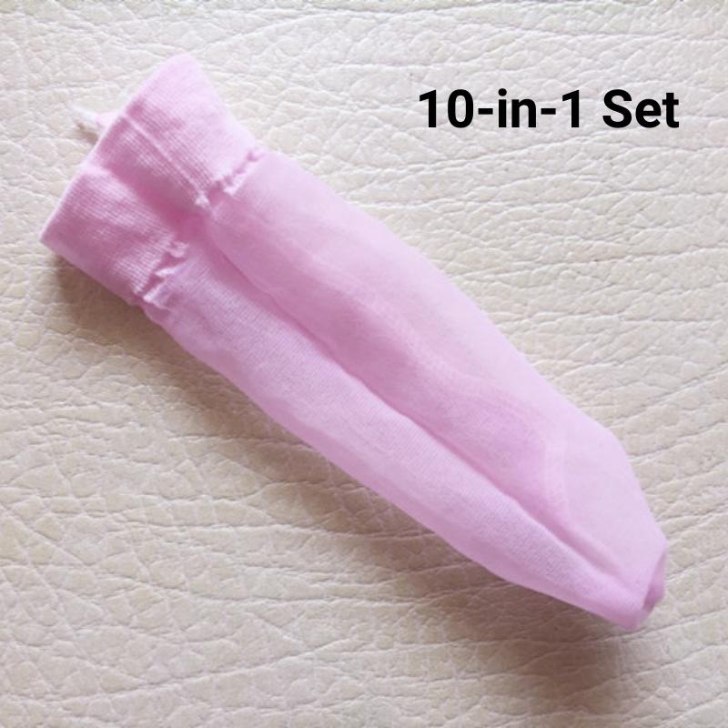 Male Masturbator Men's Sexy Micro Gay Penis Cover See Through Stockings Sheath Gay Underwear Backless Breathable Mesh Penis Pouch