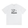 Trendy Korean Cartoon Crocodile Print Couple T-Shirt - Short Sleeve, Versatile Summer Style