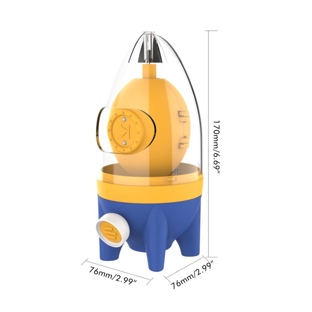 Manual Egg Mixer Shaker Home Kitchen Gold Egg Yolk White Blender Tool