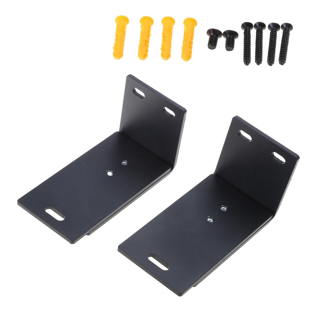 Adjustable Wall Mount Bracket Set for Soundbar Space Saving L Shaped Sliding Soundbar Mount Maximize Your Room Potential