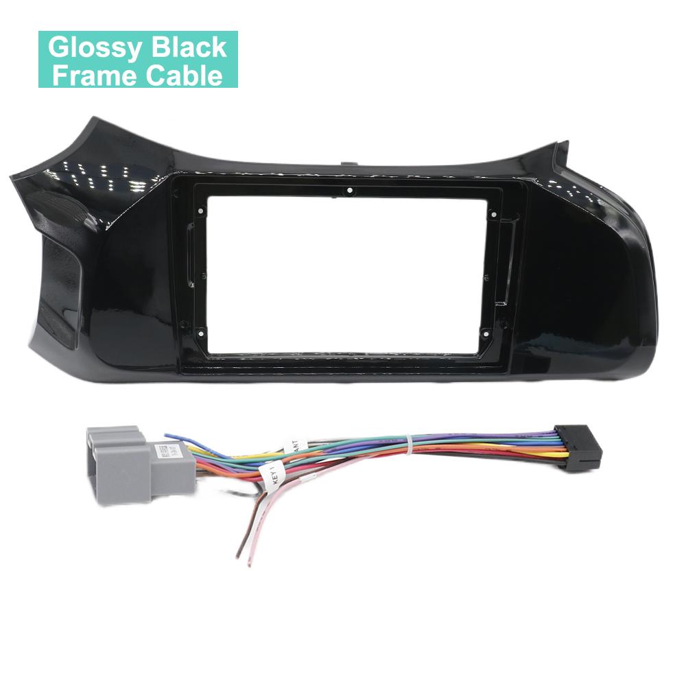 For Chevrolet Onix 2012-2019 9 Inch Car Radio Fascia Frame Dashboard Panel Trim Bezel for Android Stereo Installation