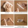 10Pcs Multifunctional Wall-Mounted Round Hooks Free Punching Seamless Paste Storage Rack Kitchen Bathroom Household Ring Hange