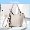Elegant Spring Summer Women's French Style Small Tote Basket Bag In Multiple Colors