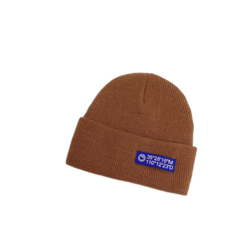 Korean Style Winter Earmuff Cap Windproof Warm Beanie Hat Trendy Men Knitted Hat  Winter Autumn