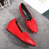 "Women's Soft Sole Wedge Heels: 2024 Spring Comfort Mid-Heel Scoop & Height-Enhancing Shoes"