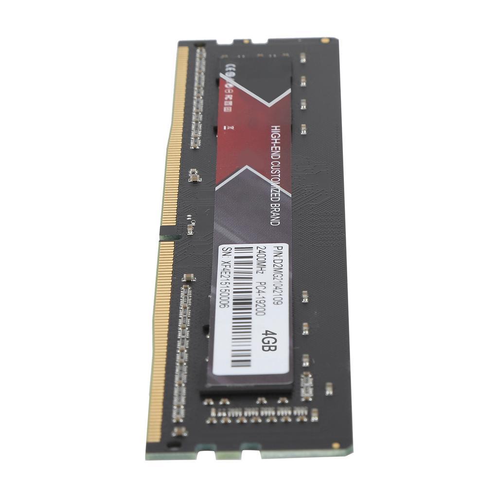 DDR4 RAM Slim Aluminium Hohe Leistung PCB DDR4‑2400MHz PC4‑19200 Desktop-Speicher4GB