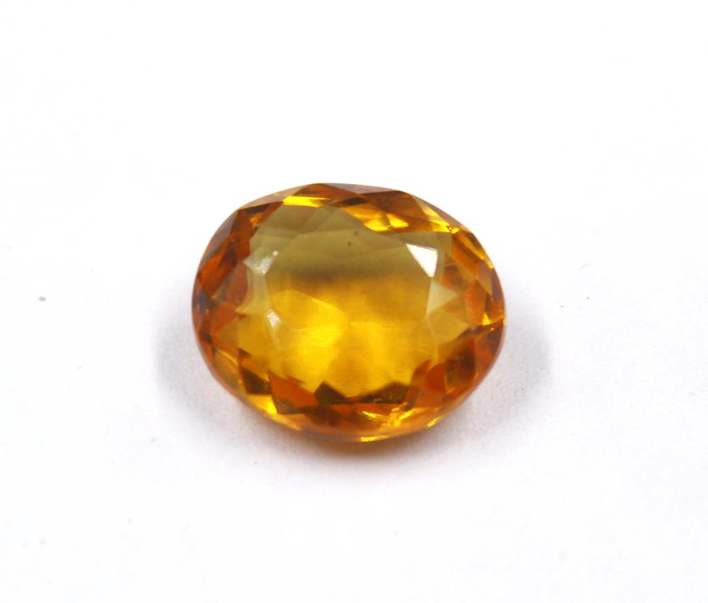 9.05 Carat Great Quality Yellow Alexandrite Oval Shape Russia Certified Gemstone SN581