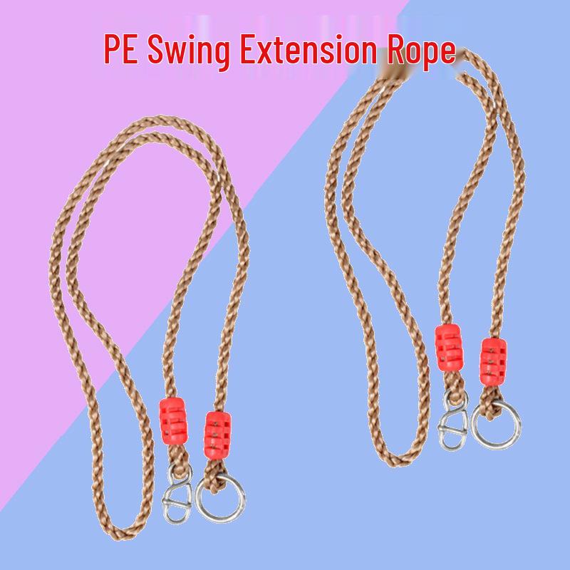 Adjustable Hanging Swing Extension and Suspension Rope Set