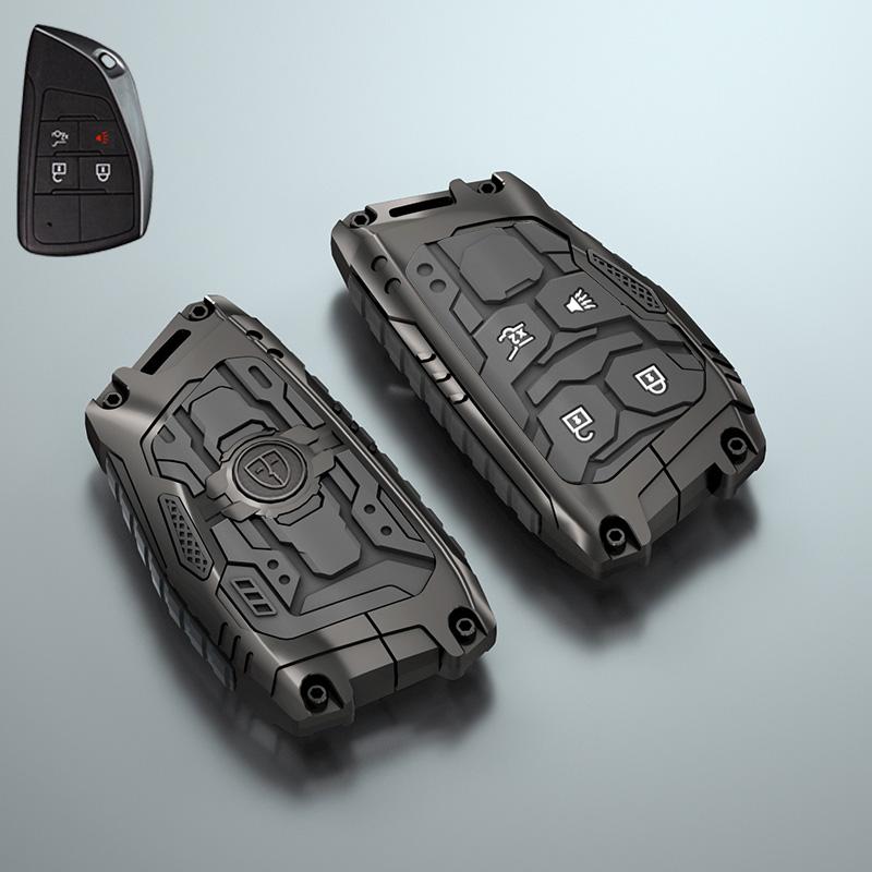 

For Buick Envision S Plus Chevrolet Suburban Tahoe GMC Yukon Sierra 1500 Denali 4/5/6 Buttons New Car Key Cover case keychain