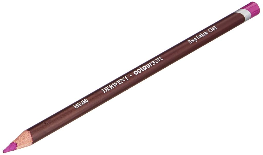 Derwent Coloursoft Colored Set Pencils, 24-Color (0701027)