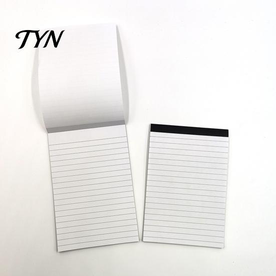 Small Daily Planner Portable Note Pad with Horizontal Lines, Tearable Stationery Writing Pad, Professional Business A6 Pocket Notepad for Notes Lists