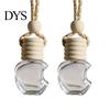 Car Air Freshener Ornament Perfume Bottle Pendant, Creative Hanging Diffuser Customizable Scent for Vehicle, Portable Essential Oil Holder,