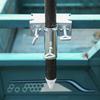 Water-proof Patio Umbrella Holder Anti-rust Deck Umbrella Mount Umbrella Stands  Food Carts