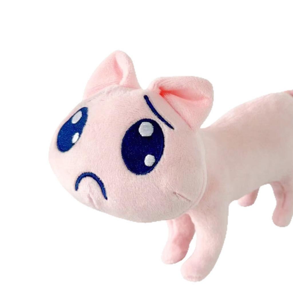 Kawaii Cartoon Game Needy Girl Overdose KAngel Cosplay A P Pink Cat COS Sugar A P Cat Plush Toy For Kids Birthday Halloween Gift