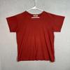 Fortune Maroon Red Cotton T-Shirt Large Made In USA Mens