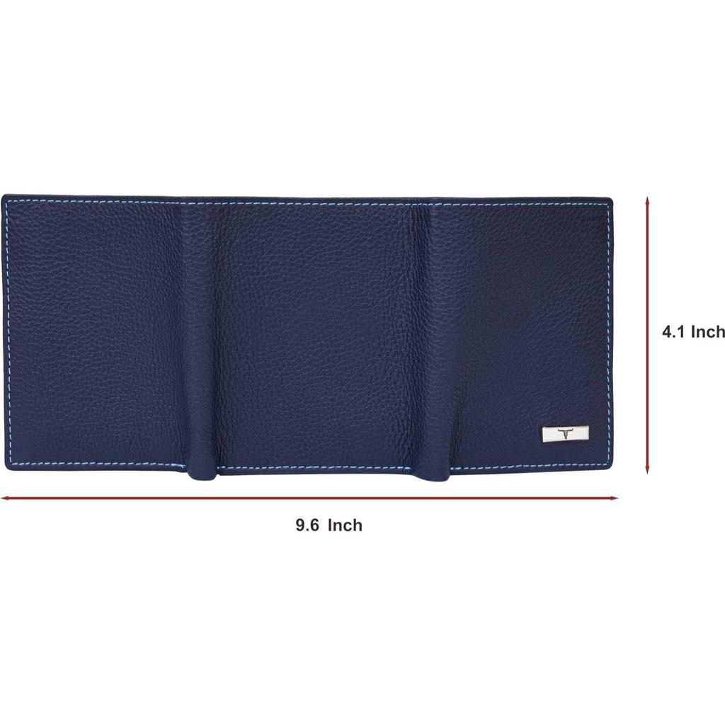 Portofel RFID pentru bărbați din piele naturală casual - Mini (6 sloturi pentru carduri)