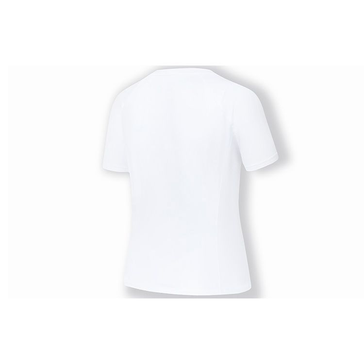 Fila Cool Fit Dimagrante Maglia Semplice Moda Manica Corta Camicia T-shirt Manica Raglan Top da Donna Standard-Bianco A11W331110F-WT