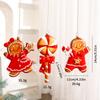 2025 New Christmas Ornaments Set Santa Claus & Novelty Ball Hanging Pendants for Xmas Tree Decor Home Party Decoration