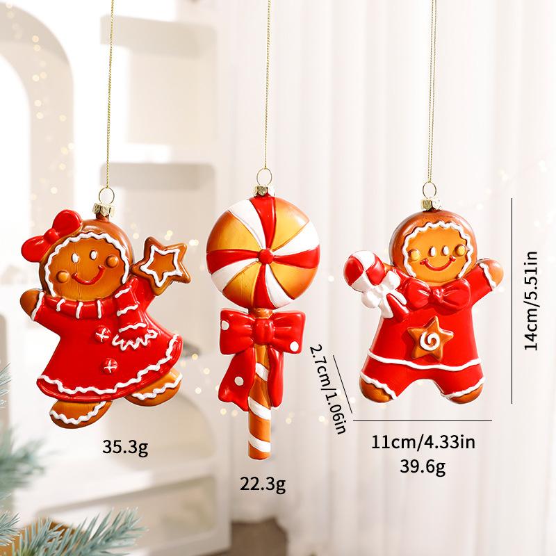 2025 New Christmas Ornaments Set Santa Claus & Novelty Ball Hanging Pendants for Xmas Tree Decor Home Party Decoration