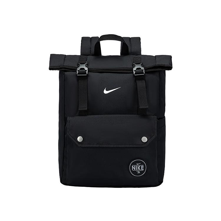 Nike Expansion Buckle Casual Sports Polyester Backpack Unisex Backpack Black N32623029GS-001 Jet Black