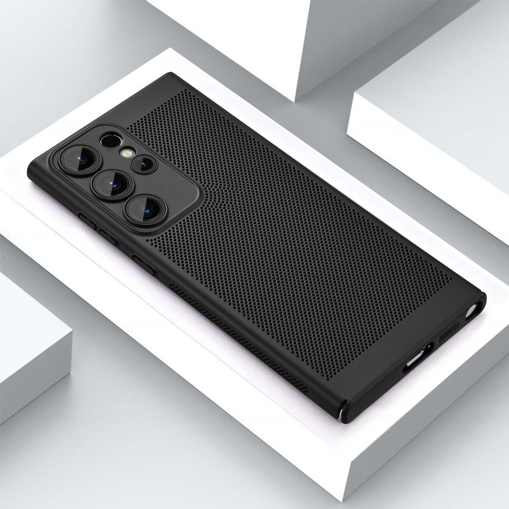 Wärmeableitende Hülle für Samsung Galaxy S23 FE S23 S24 Ultra S22 Ultra S21 Ultra S23 Plus S20 FE S24 Plus 5G Harte PC-Abdeckung