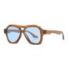 Vintage Style Sunglasses Woman Double Beam Uv Protection Sun Glasses For Men Driving Gradient Eyeglasses Uv400 Shades