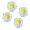 Pretend Play for Adult Kids Toy Fried Egg Squeeze Simulation Fried Egg Squeeze Eggs Fried Egg Toy