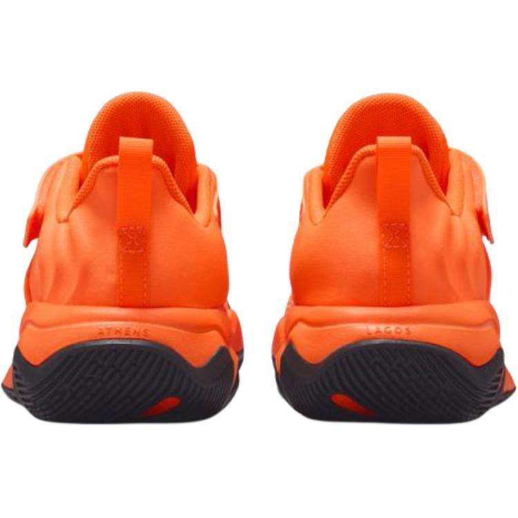Nike Giannis Immortality 4 Low Top Kids Lifestyle Shoes Orange Children Aged 3 7 Years Old Kids' IH7665-800