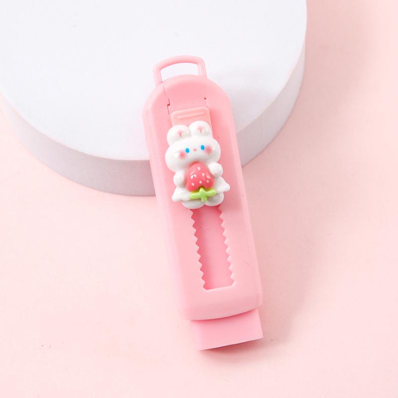 Cartoon Push-Pull No-Trace Eraser - Creative Stationery for Elementary Students