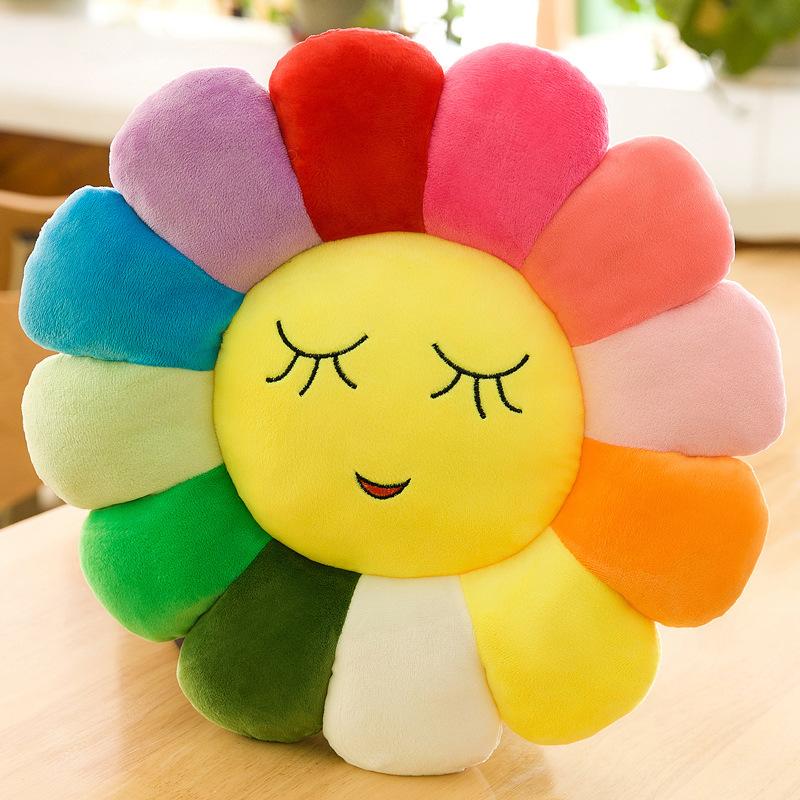 Sunflower Cartoon Office Cushion Cushion Cute Student Classroom Chair Butt Cushion Sedentary Living Room Bay Window Cushion