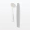 MUJI Replaceable Head Wide Total Length OAM20A3S Toothbrush, Head, Gray, 184mm, Soft,