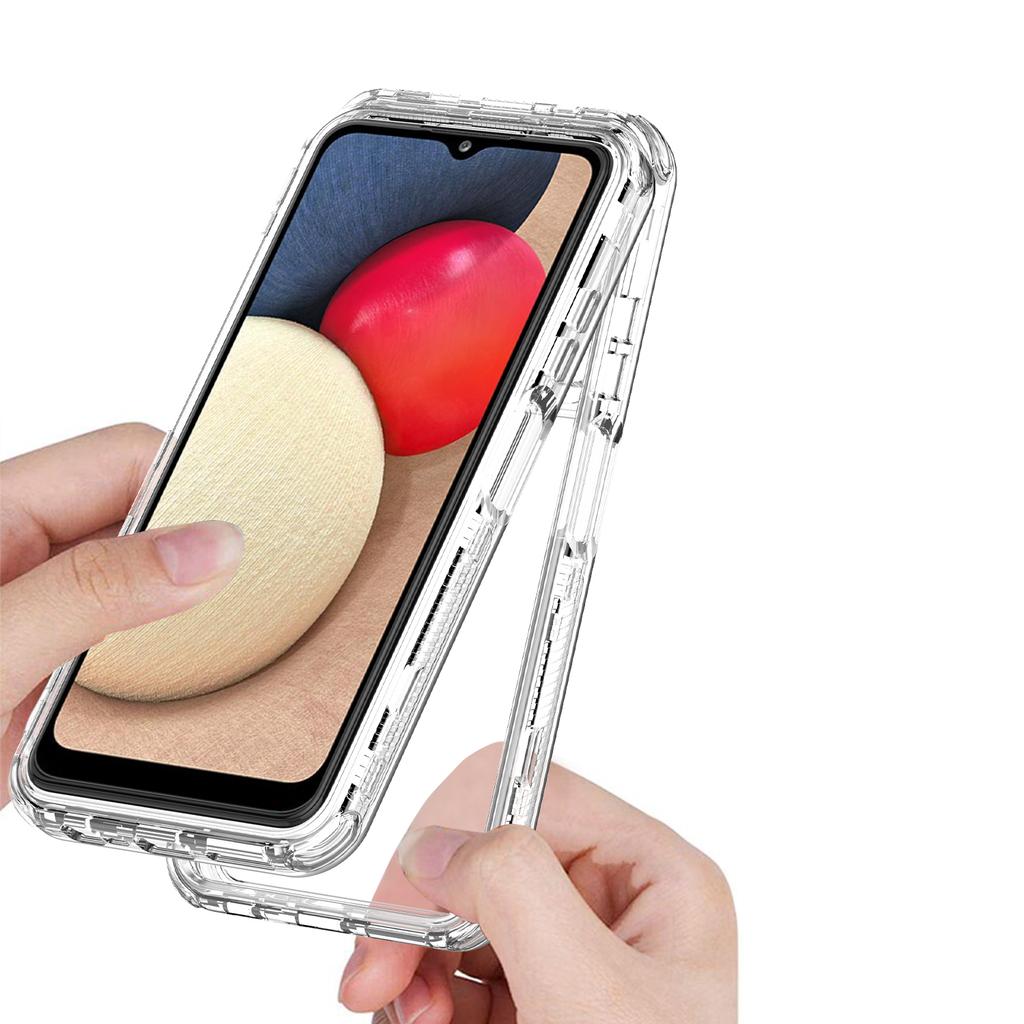 Clear Case for Samsung Galaxy A03s (166.5mm)/A02s (166.5mm) Acrylic+TPU Cover