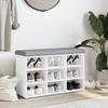 Schuhbank für den Eingangsbereich, mit Platz für 9 Paar Schuhe, vielseitig einsetzbare Schuhbank, 82 x 32 x 50 cm