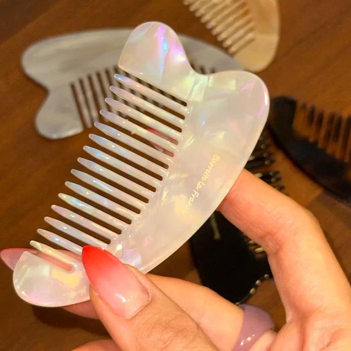 Heart hair brush (5color)