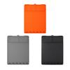Outdoor Barbecue Shelf Pad for Serving Changes, Flexible BBQ Side Pad with Split Bays, Spill Lip and Rest Cuts