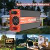 Pure Sine Wave Inverter DC 12V To AC 220V 50HZ EU Socket 4500W  Voltmeter Converter Transformer